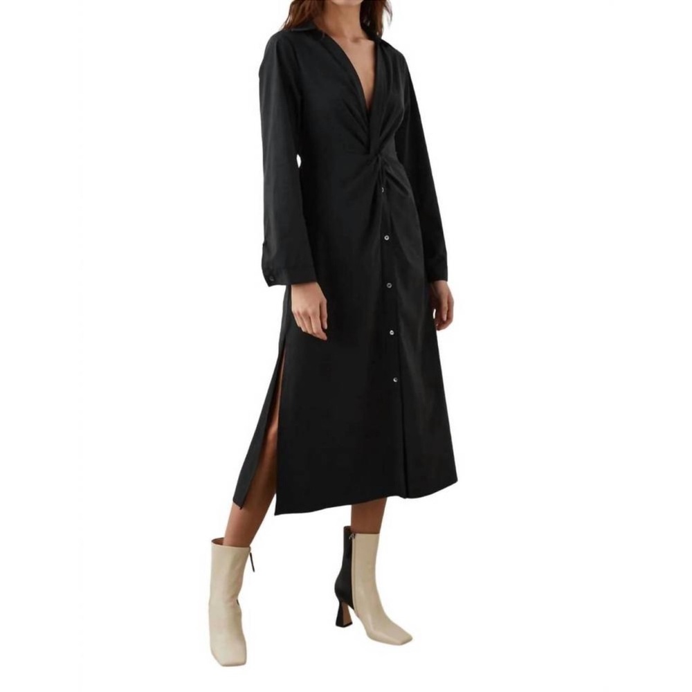 NWOT RAILS Irie Black Dress Small Retail $259 - Picture 2 of 8